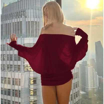 Effortless Elegance Off-Shoulder Dress™