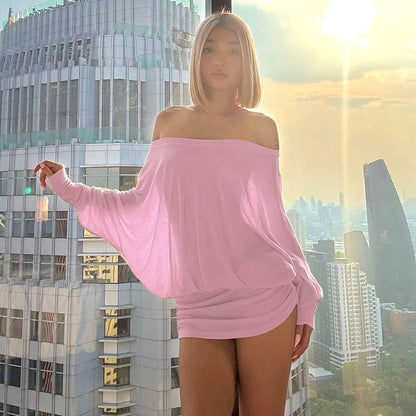 Effortless Elegance Off-Shoulder Dress™