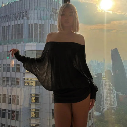 Effortless Elegance Off-Shoulder Dress™