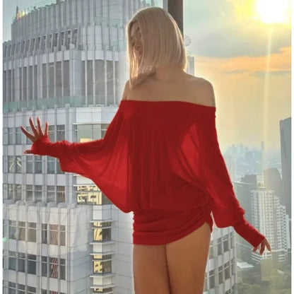 Effortless Elegance Off-Shoulder Dress™